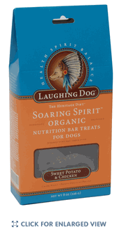 Laughing Dog Soaring Spirit Nutrition Bars Sweet Potato & Chicke